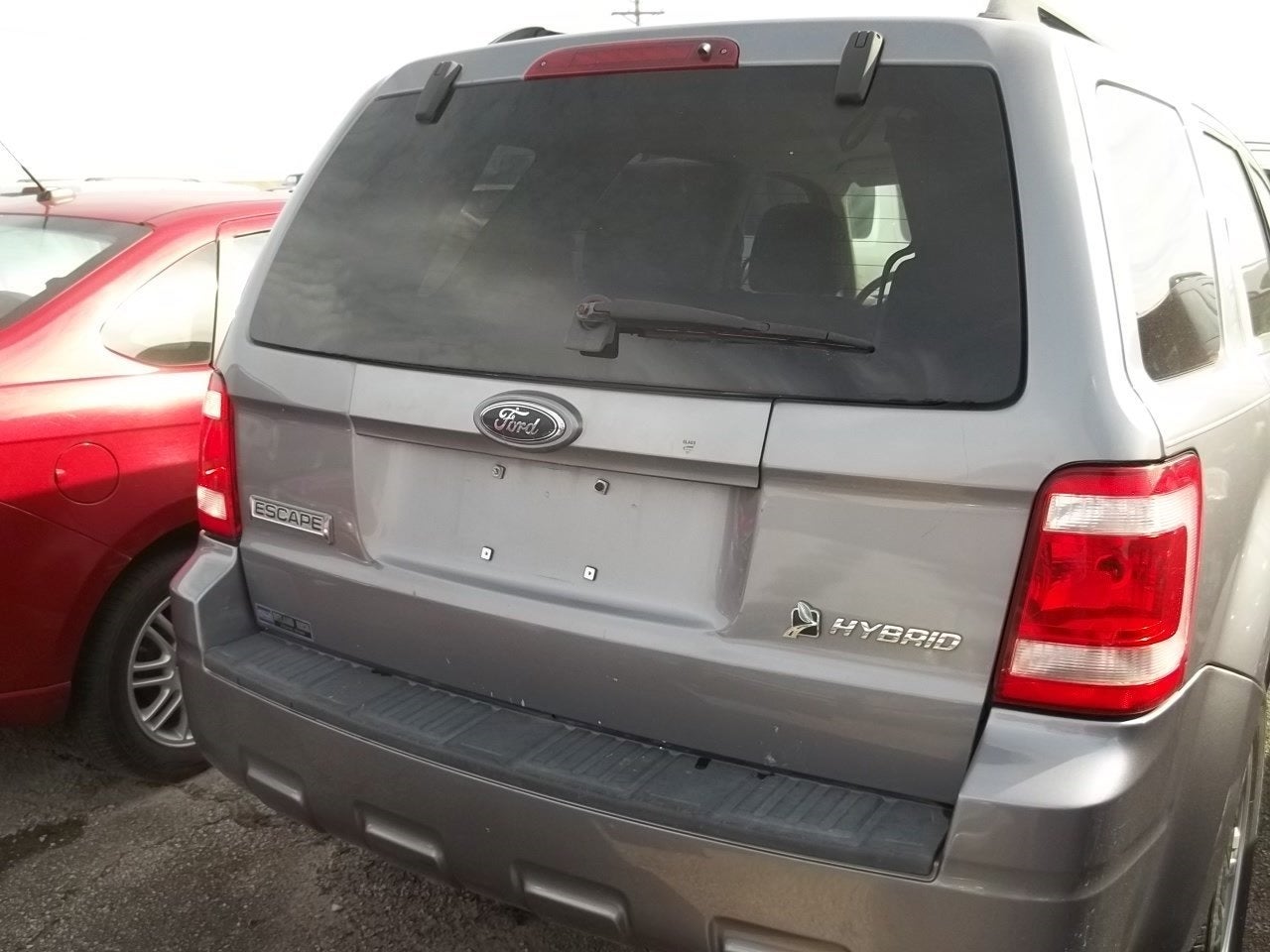 2008 Ford Escape — interior view