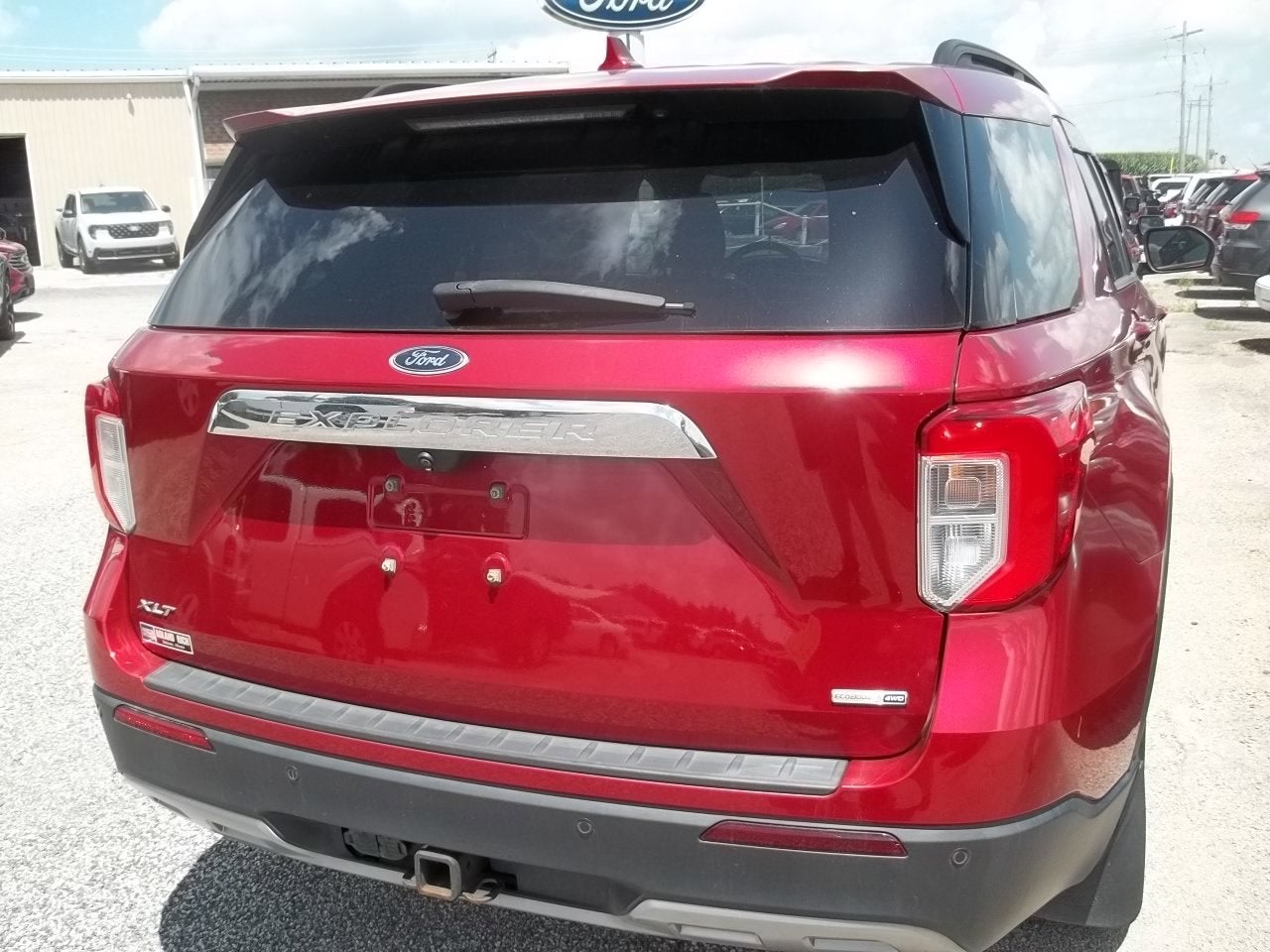 2020 Ford Explorer — interior view